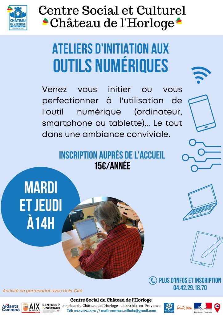 ATELIER UTILISATION DES OUTILS NUMERIQUES